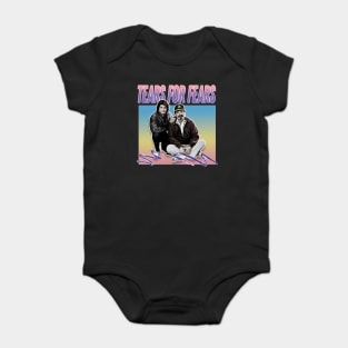 Tears For Fears / 80s Aesthetic Meme Parody Design Baby Bodysuit